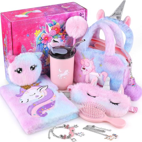 Christmas gift Unicorns Gifts for Girls - Soft Plush Toys Set for Birthday Gifts Christmas - Chriastmas Gift