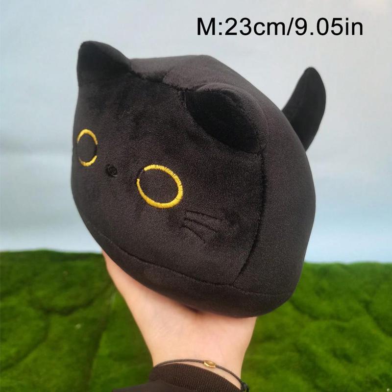 Cute Cat Design Plush Toy, Soft Stuffed Animal Plush Sleeping Toy, Kawaii Pillow Plushies, Comfy Stuffed Cushion Pillow, Home & Office Ornaments