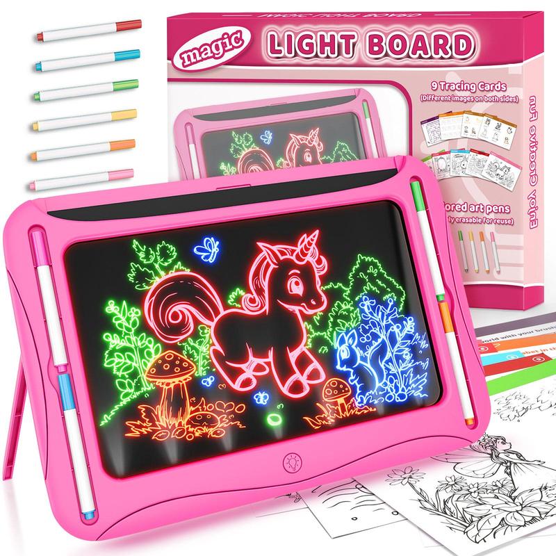 Erasable Luminous Drawing Board, 1 Set DIY Painting Supplies, DIY Ornaments Set, Can Be Used As Birthday Gifts, Christmas Gift