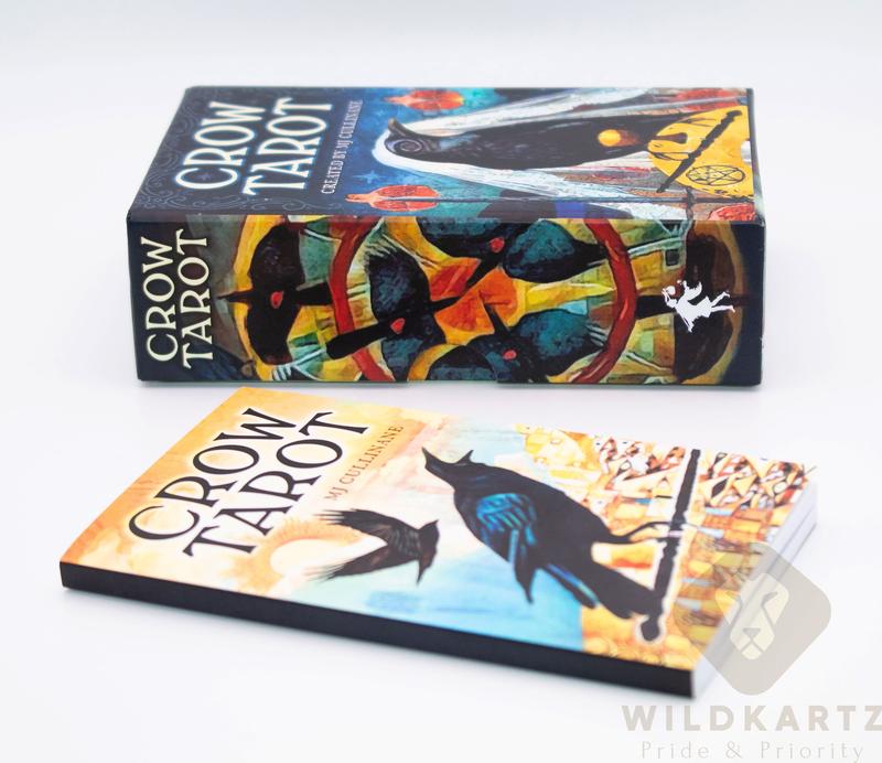 Crow Tarot Deck: 78 Tarot Cards and Guidebook; a divination tool for tarot reading, fortune telling, psychic readings, and spiritual work, tarot card deck, oracle card deck, animal tarot cards