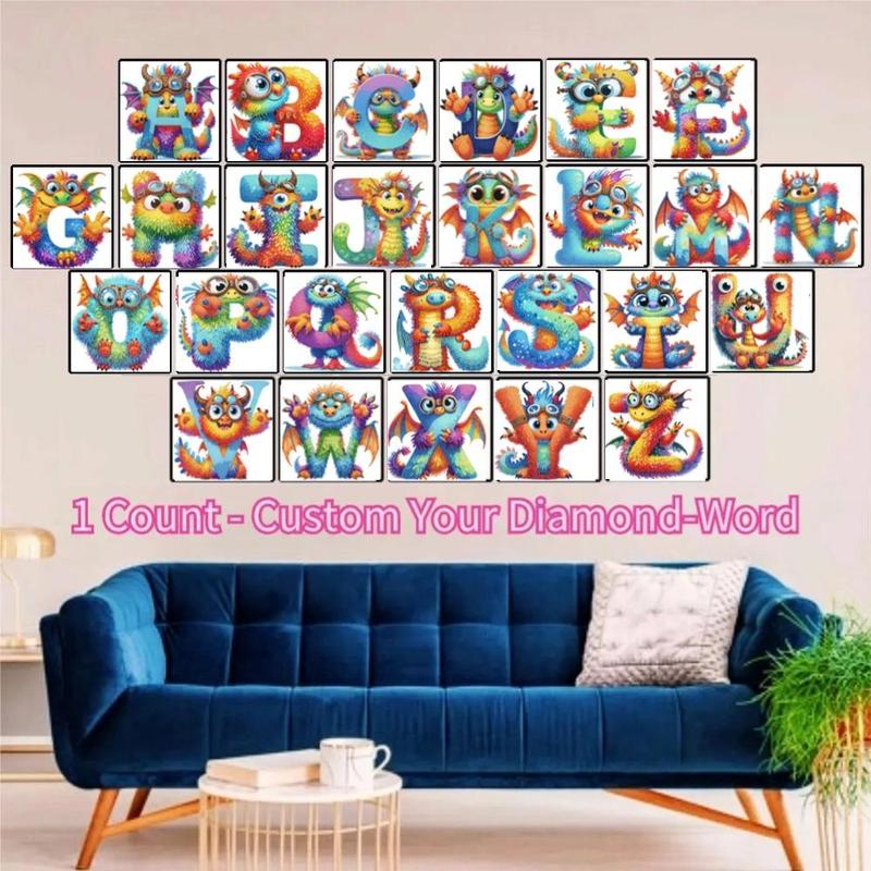 DIY Diamond Arts Colorful Painting Kit, Flocked Canvas, DIY Decorative Art Picture for Beginner, Wall Art Decor for Home Living Room Bedroom, Christmas Gift