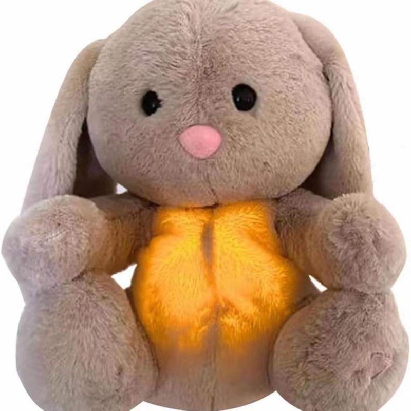 Breathing Animal St-it-ch Plush Pendant Soothing plush toy pendant with realistic breathing, lights and music to relieve anxiety and is an ideal sleep companion