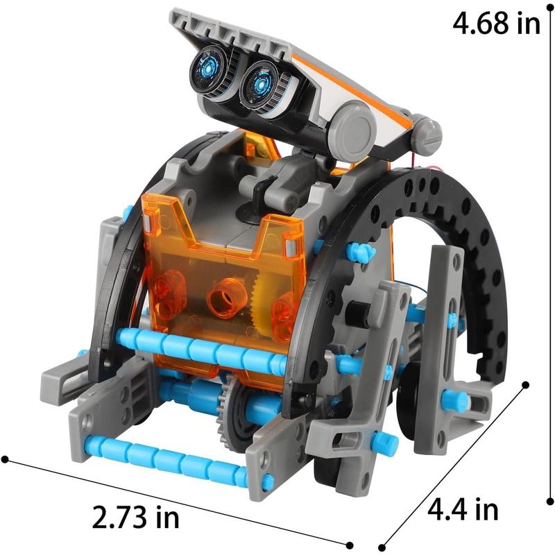 12-in-1 STEM Solar Robot Kit Toys Gifts for Kids 8 9 10 11 12 13 Years Old, Educational Building Science Experiment Set Birthday for Kids Boys Girls