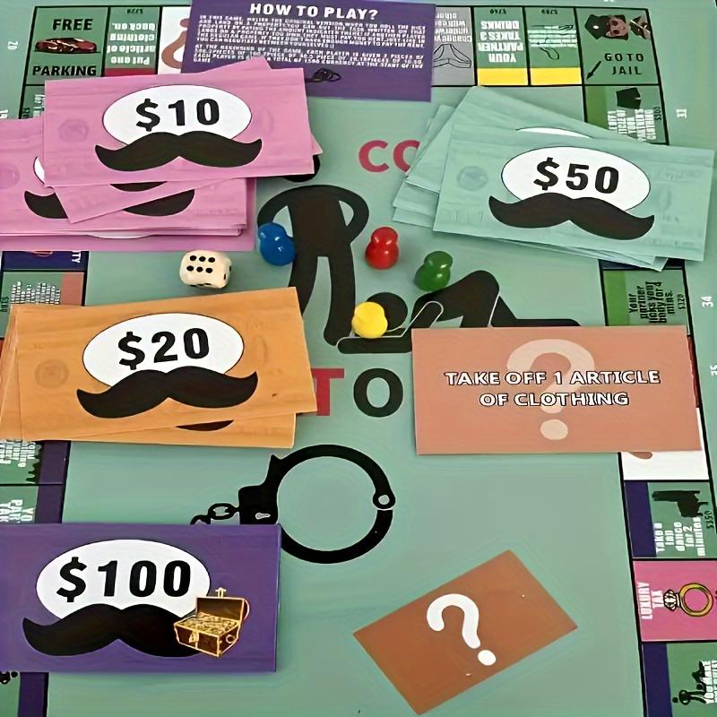 Loveopoly Board Game for Couples - Card Game Props for Date Night