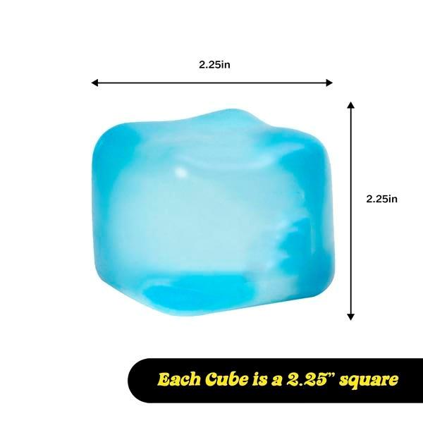 Schylling Nice Cube - Best-Selling Sensory Toy with a Super Solid Squish - Always Returns to its Square Shape - One Random Color