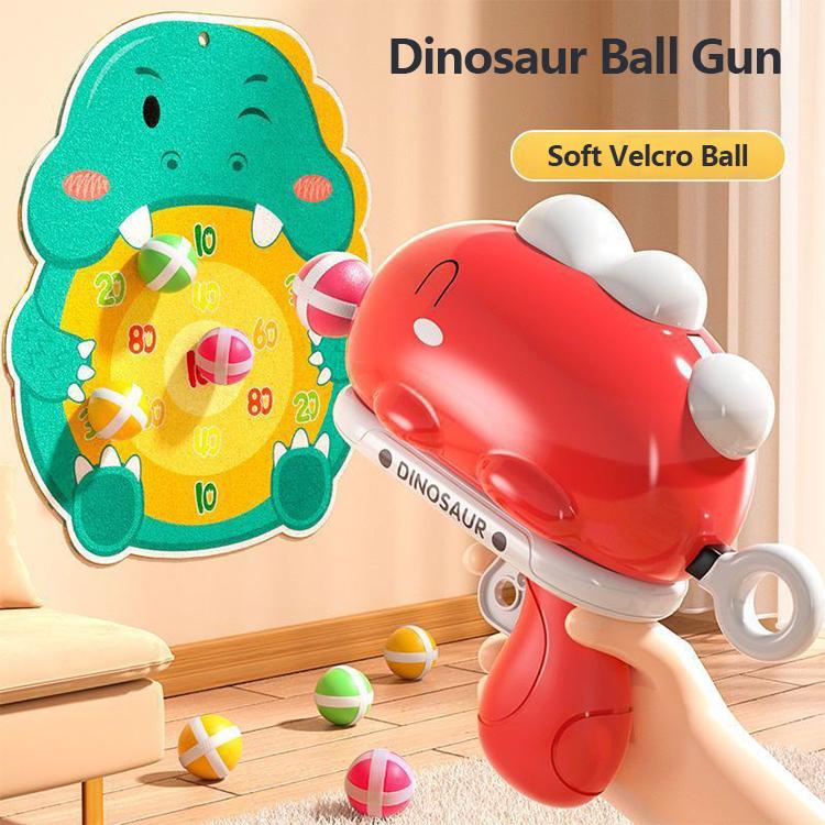 Dinosaur Soft Ball Gun for Boys - Exercise Children's Aiming Ability - Perfect Gift for Boy