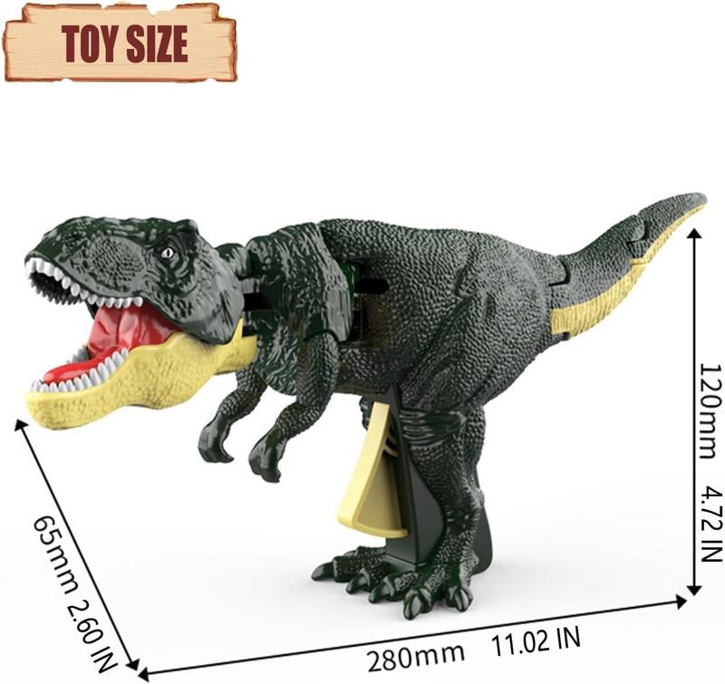 Electric Walking Dinosaur Toys - Small Tyrannosaurus Toy with Simulated Flame and Realistic Sounds, Best Gift