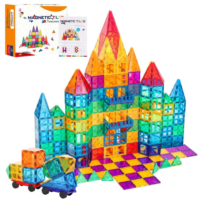 Back to School DIY Colorful Building Blocks Toys for Kids, 3D Building Blocks Set, Creative Puzzle Toys, STEM Builds Set for Children, DIY Kits, Building Toys (Including 2 cars), Thanksgiving Christmas Gift Set, Montessori Toys