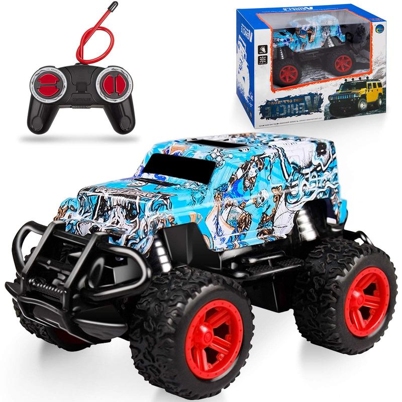 Kids Toys for 3 4 5 6 Year Old Birthday Gift, Remote Control Car for Boys 3-5 RC Trucks Age 4-7, Christmas Teen Gifts for 3-7 Year Old , Toddler Age 3-6