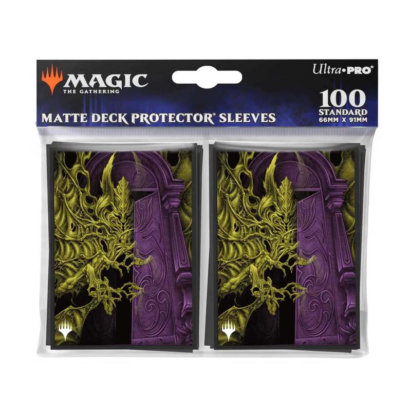 Duskmourn Valgavoth, Terror Eater (Double Exposure Alt) 100ct Deck Protector Sleeves for Magic: The Gathering