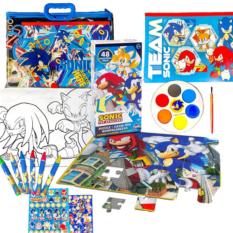 Sonic The Hedgehog Deluxe Travel Entertainment Ser for Kids