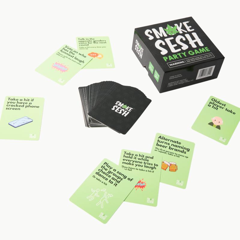 Smoke Sesh - Party Card Game for Pregames, and Game Nights. The Perfect Party Gift!