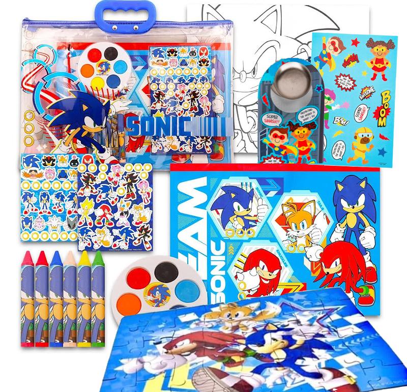 Sonic The Hedgehog Deluxe Travel Entertainment Ser for Kids