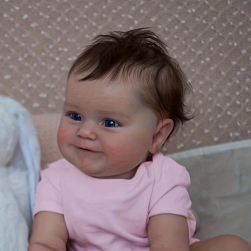 20 Inch Rebirth Doll, Washable Full Vinyl Simulation Doll, Soft and Cute Doll for Gift, Reborn Dolls