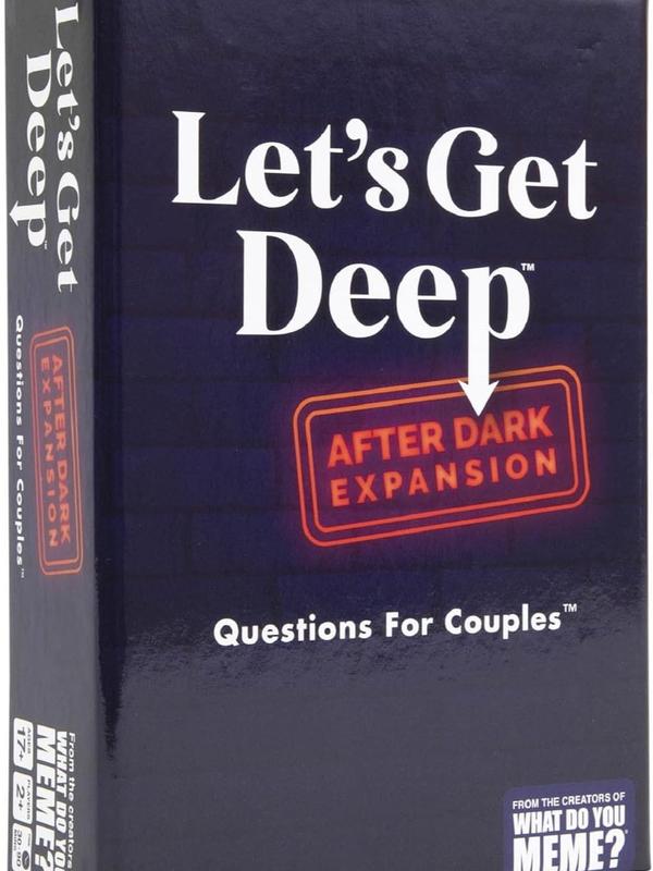 Let's Get Deep - Questions for Couples Intimate Date Night Card Game