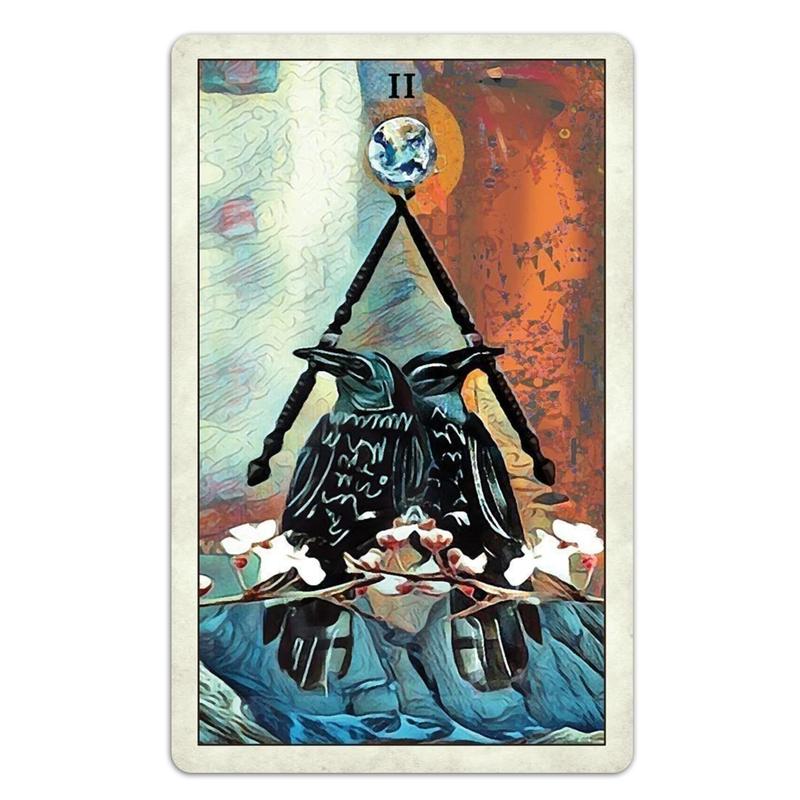 Crow Tarot Deck: 78 Tarot Cards and Guidebook; a divination tool for tarot reading, fortune telling, psychic readings, and spiritual work, tarot card deck, oracle card deck, animal tarot cards