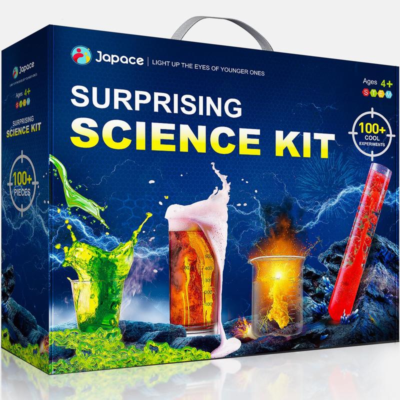 Japace 100+ Chemistry and Physics Experiments Science Kit for Kids Age 4-12 Year Old