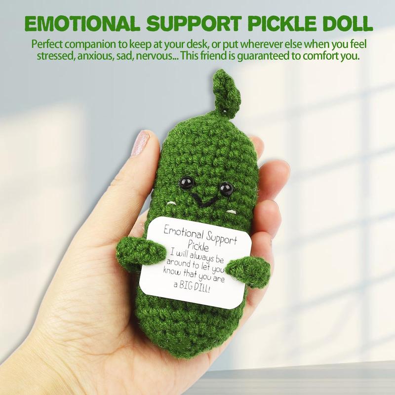 5 Pcs Cute Knitted Funny Potato Vegetable Fruit-, Funny Emotional Support Crochet Corn Doll Ornaments