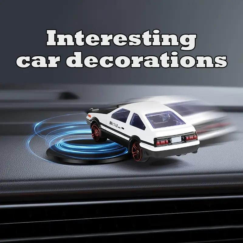 Car Drift Model Decoration, Creative Car Interior Decoration, Car Interior Accessories, Dynamic Rotating Car Toy Model, Gift for Car Enthusiasts