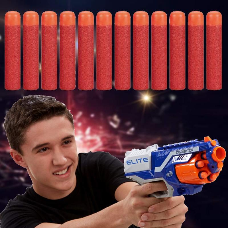 Mega Dart Refill Pack 60 Pcs 9.5cm Compatible with Nerf Mega Guns, Universal Mega Pack Refill Bullets, Premium Red Foam Darts for N-Strike Mega Series Blasters Toy Gun