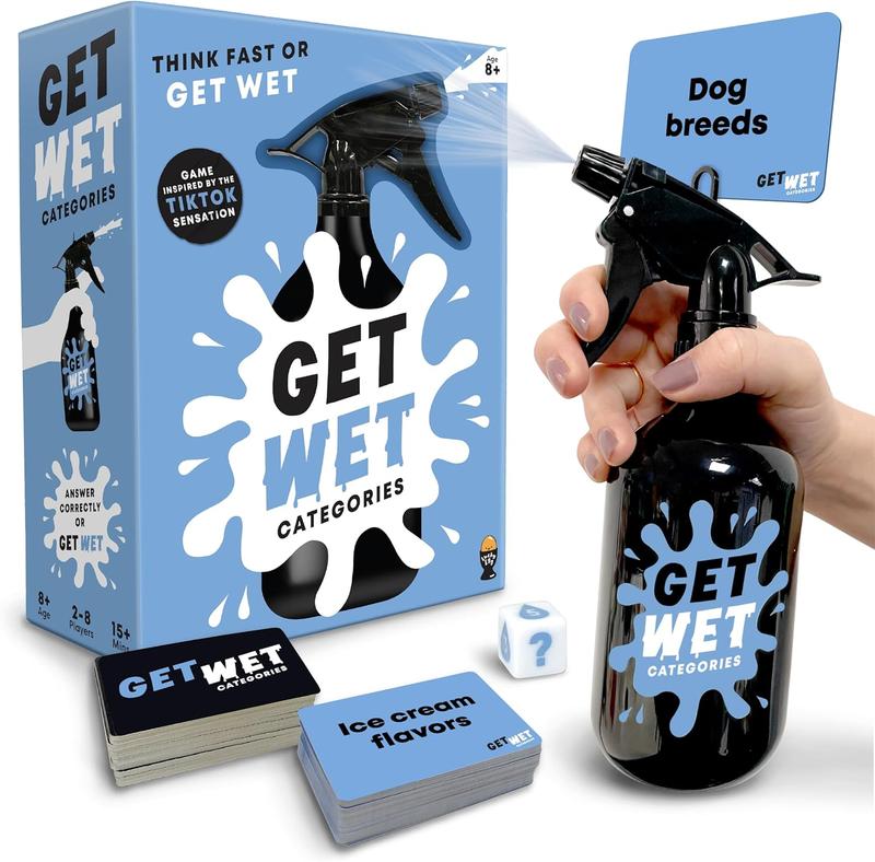 The Get Wet Categories Game - Think Fast Or Get Wet