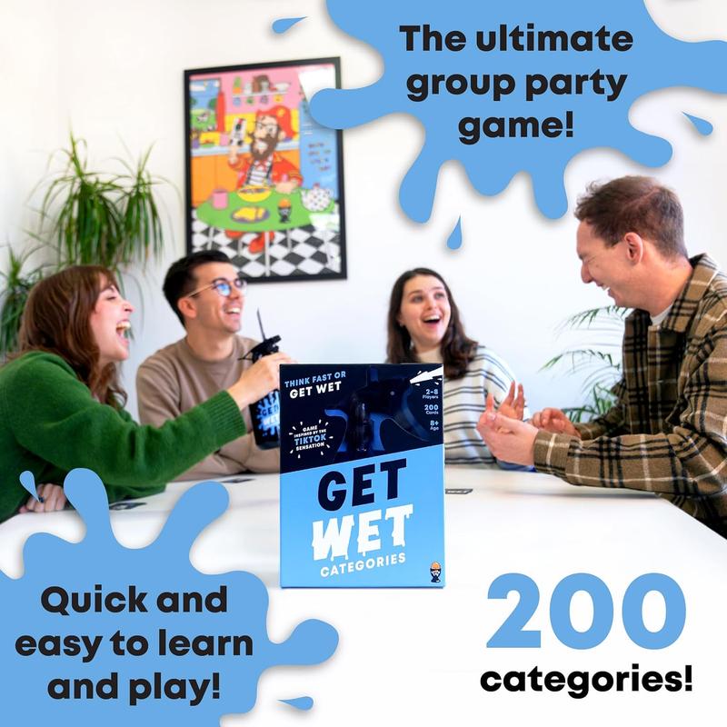 The Get Wet Categories Game - Think Fast Or Get Wet