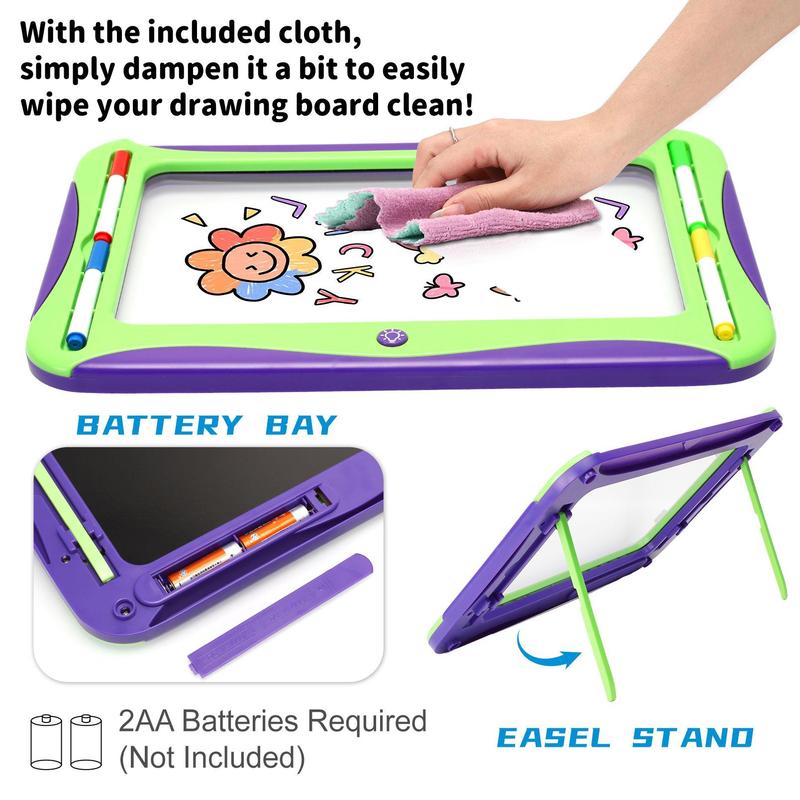 Erasable Luminous Drawing Board, 1 Set DIY Painting Supplies, DIY Ornaments Set, Can Be Used As Birthday Gifts, Christmas Gift