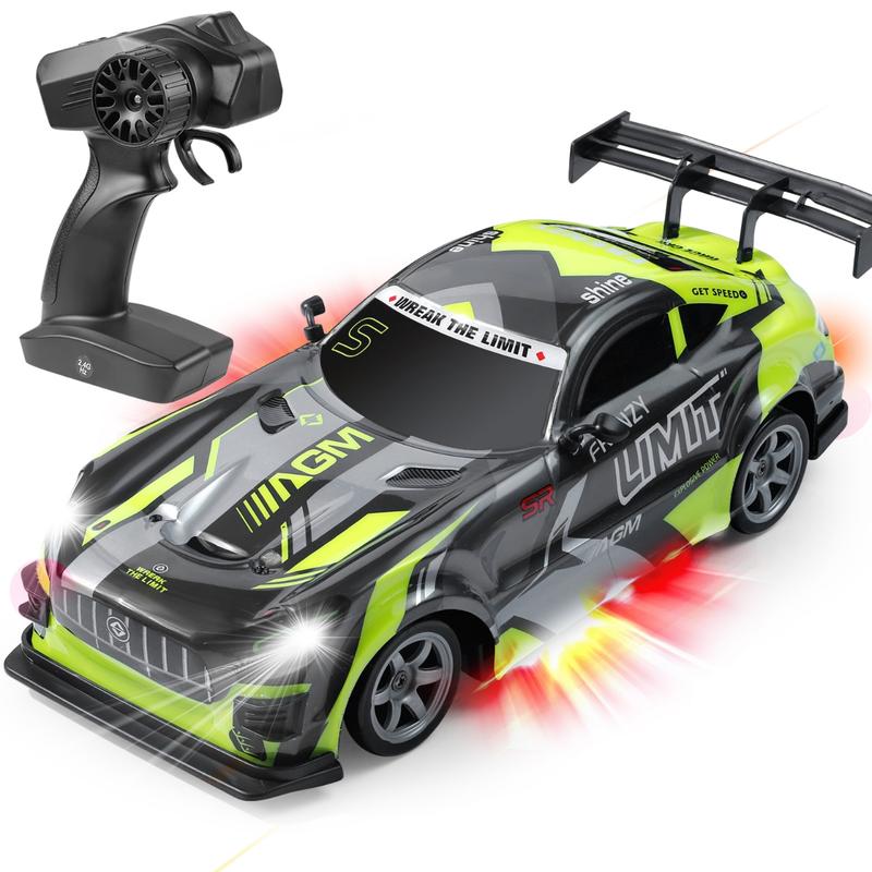 1:16 Drift RC Car - 4WD Remote Control Car with Cool LED Lights and High-Performance Drift Tires