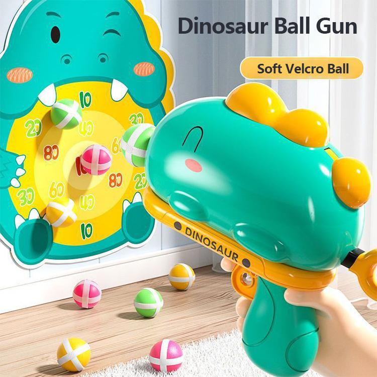 Dinosaur Soft Ball Gun for Boys - Exercise Children's Aiming Ability - Perfect Gift for Boy