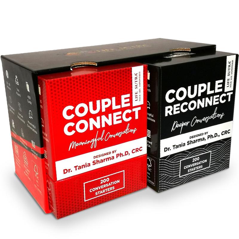 Romantic Conversation Game for Couples - 400 Conversation Starters and Activities cards