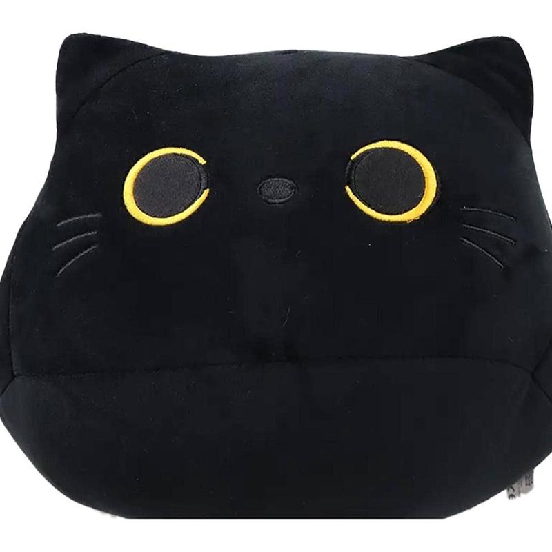 Cute Cat Design Plush Toy, Soft Stuffed Animal Plush Sleeping Toy, Kawaii Pillow Plushies, Comfy Stuffed Cushion Pillow, Home & Office Ornaments