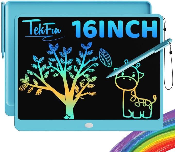 TEKFUN LCD Writing Tablet Erasable Drawing Tablet Writing Pads,  Travel Toys  Birthday Gifts kids  writing