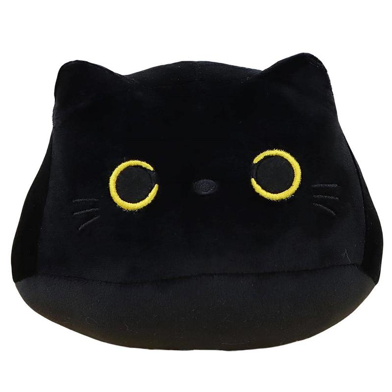 Cute Cat Design Plush Toy, Soft Stuffed Animal Plush Sleeping Toy, Kawaii Pillow Plushies, Comfy Stuffed Cushion Pillow, Home & Office Ornaments