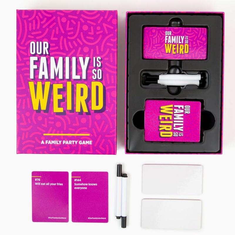 DSS Games Our Family is So Weird - A Family Party Game to Decide Who's Most Likely...