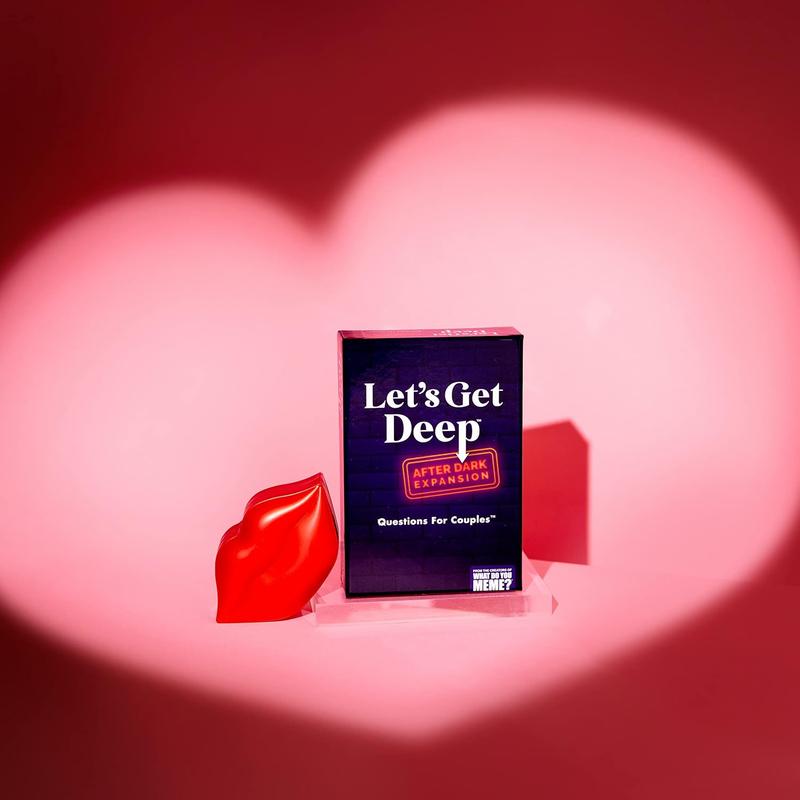 Let's Get Deep - Questions for Couples Intimate Date Night Card Game