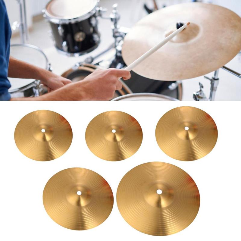 Crash Cymbal Beginner Drummers Brass Alloy Performance Percussion Instruments Drum Cymbals Cymbals Crash Practice Cymbal