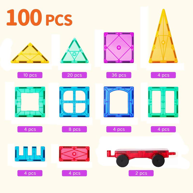 Back to School DIY Colorful Building Blocks Toys for Kids, 3D Building Blocks Set, Creative Puzzle Toys, STEM Builds Set for Children, DIY Kits, Building Toys (Including 2 cars), Thanksgiving Christmas Gift Set, Montessori Toys