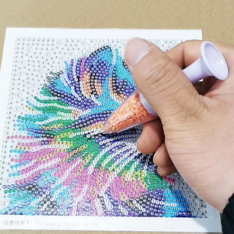 Diamond Painting Point Drill Pen, 1 Count DIY Diamond Painting Tool, Point Drill Pen Without Drill For Rhinestone Embroidery, Sequin, Mosaic, DIY Craft