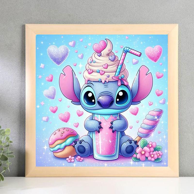 5D DIY Diamond Arts Colorful Painting Kit, 1 Count Stitch & Cake Pattern Diamond Arts Colorful Painting without Frame, Handmade Art Crafts for Home Decor