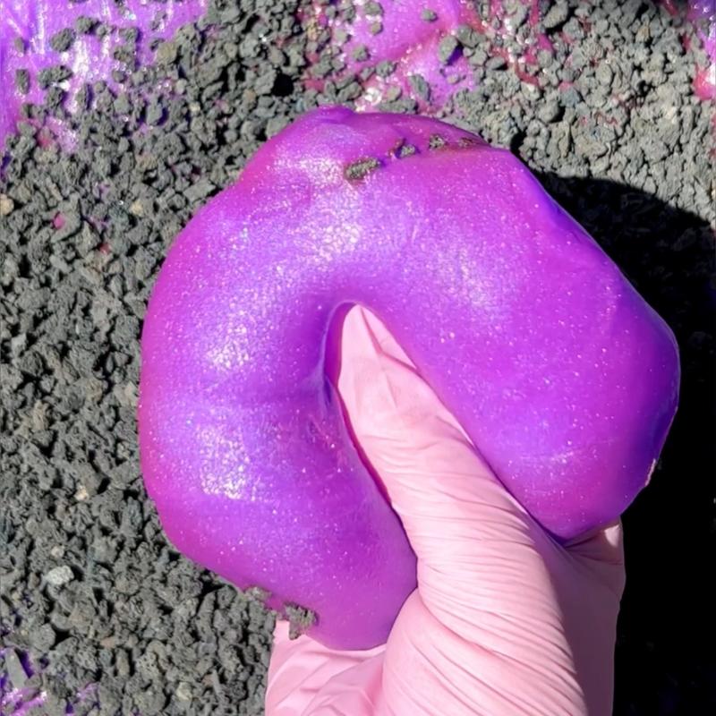 Galactic Jelly Lava Rock Slime - Crunchy Texture