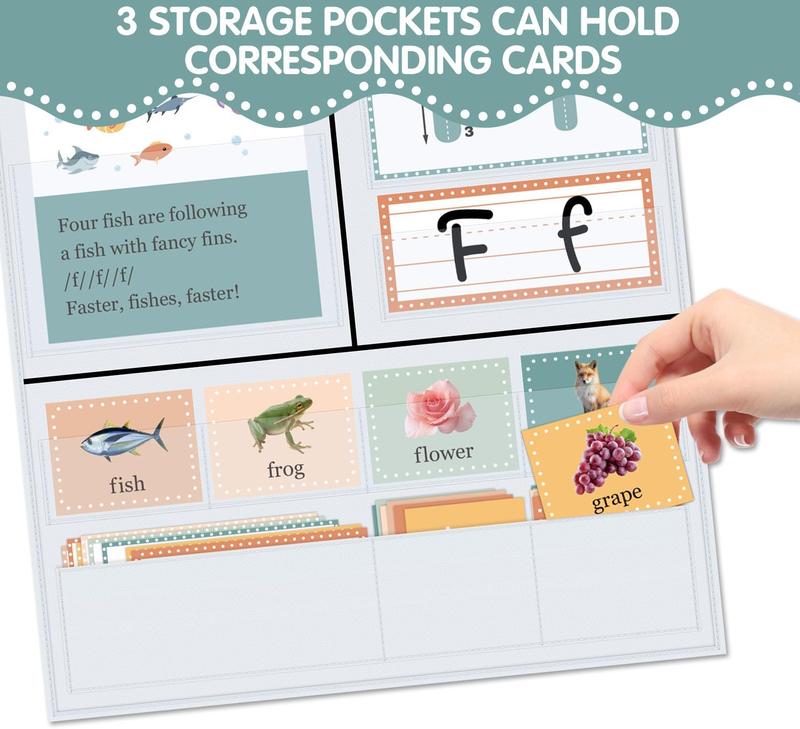 ABCKEY Alphabet Pocket Chart, 34