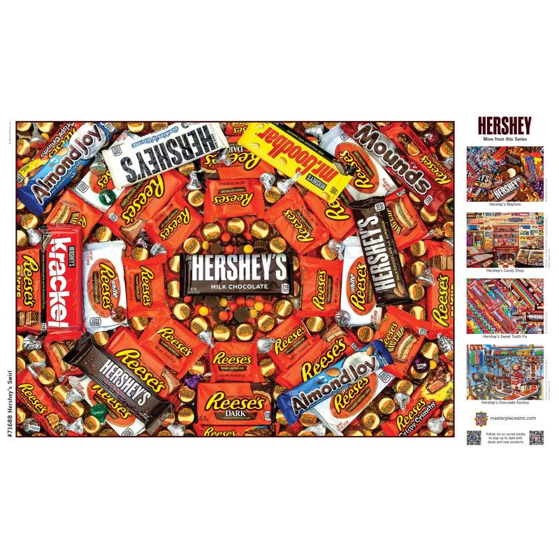 MasterPieces - Hershey's Swirl - 1000 Piece Jigsaw Puzzle