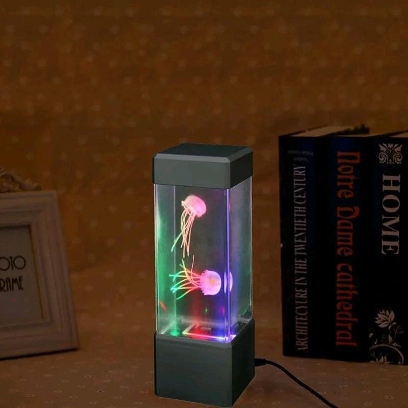 Electronic Jellyfish Aquarium Pet Toys - Creative Office Boy Girl Gift Ornaments