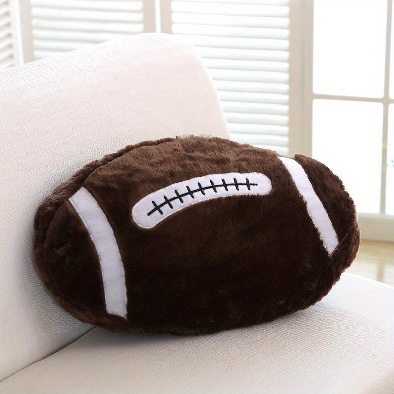 Football Pillow Plush Pillow Sports Style Pillow Home Decoration Bedroom Decoration, Sports Style Room Decoration, Super Soft Pillow, Christmas, Easter Gift