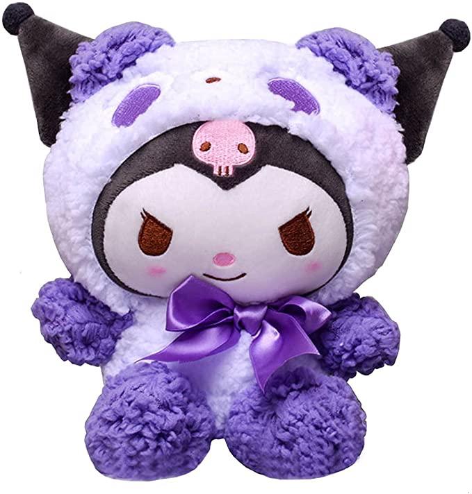 7.9inch Purple Cute Cat Plush Toy, Kawaii Plush Doll, Cute Cartoon Plush Soft Doll, Girl's Gift, Fan Birthday Valentine's Day