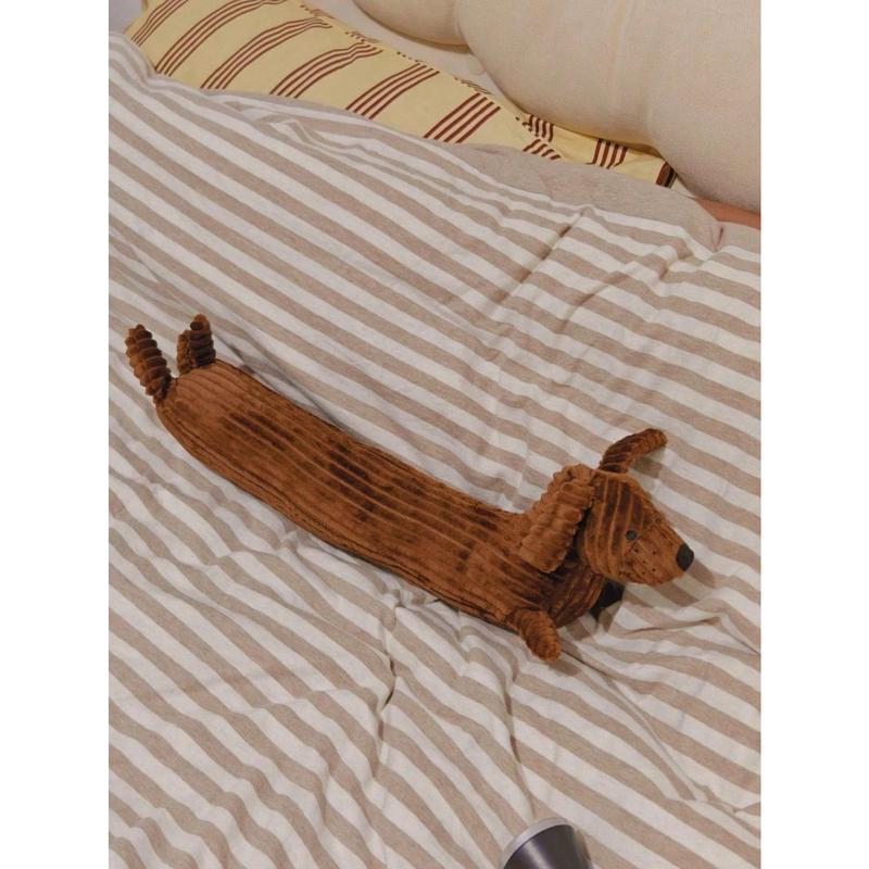 1pc 50 70cm Cute Dachshund Plush Doll, Gift Stuffed Animal, Women Girls Sleeping Hugging Pillow, Sofa Bedroom Decoration