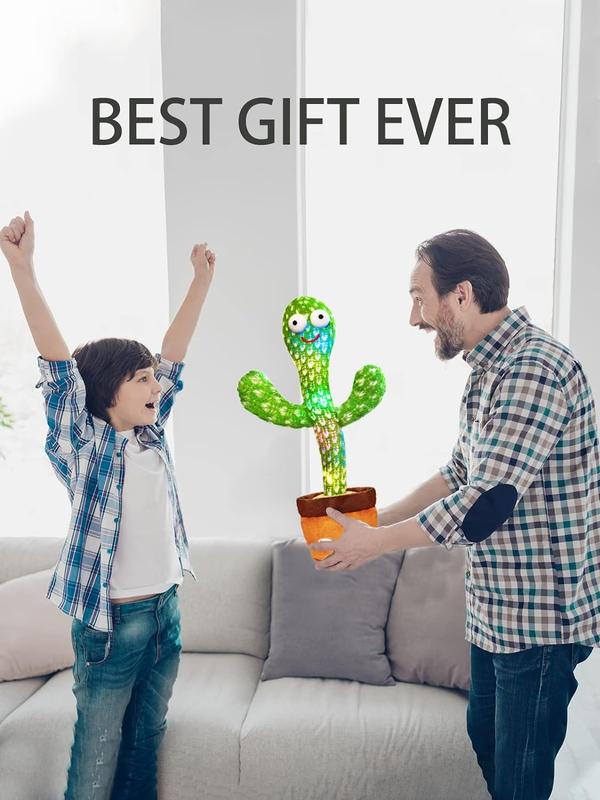 Talking Cactus Toy booo Dancing Cactus Toy,Talking Repeat Singing Sunny Cactus Toy