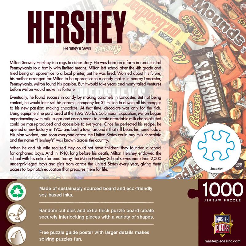 MasterPieces - Hershey's Swirl - 1000 Piece Jigsaw Puzzle