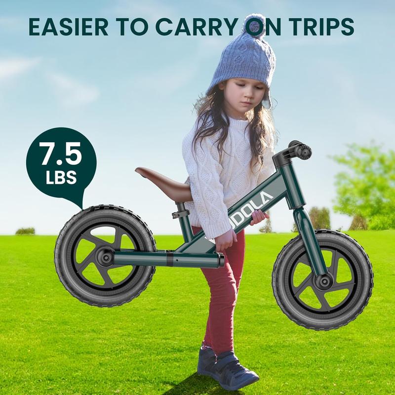 Toddler Balance Bike 2 Year Old - No Pedal Bike for Kids 24 Months to 5 Years Old, Tool-Free with Adjustable Seat, Gift Bike for 2-5 Boys Girls