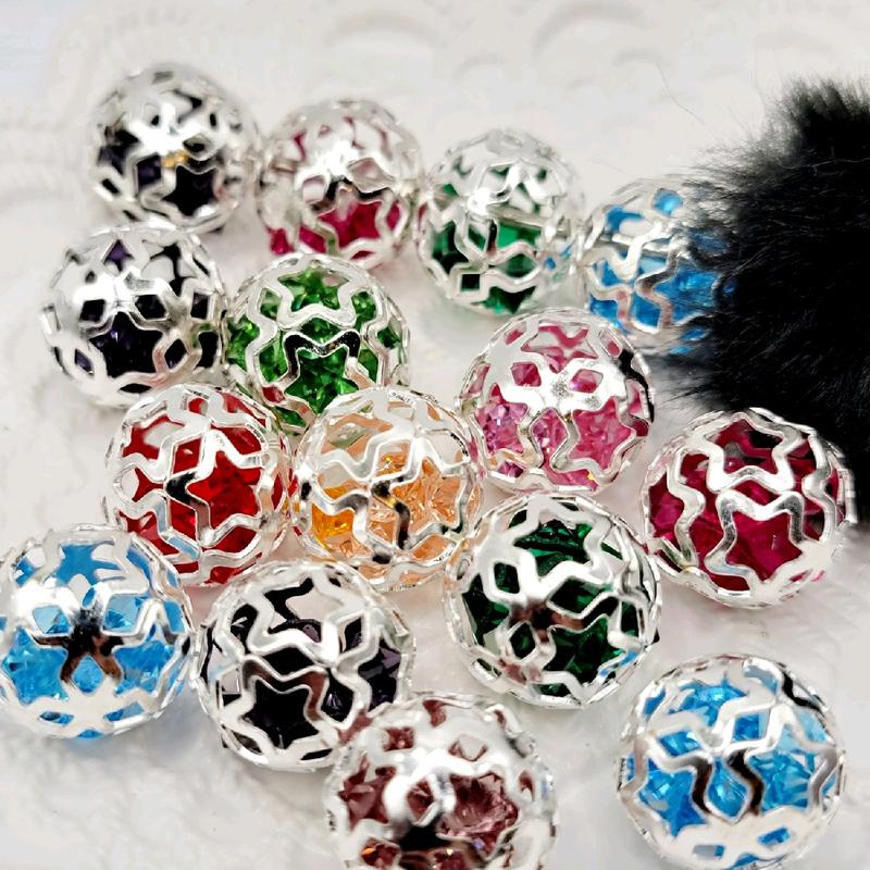 Assorted Round Beads for Jewelry Making -